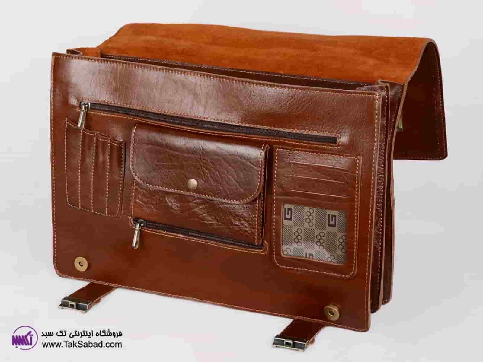 تصویر 2 از کیف چرم اداری خوش سلیقه حرفه ای