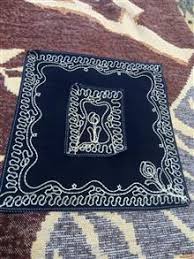 تصویر 4 از جانماز بزرگ مخملین زرکوب محرابی