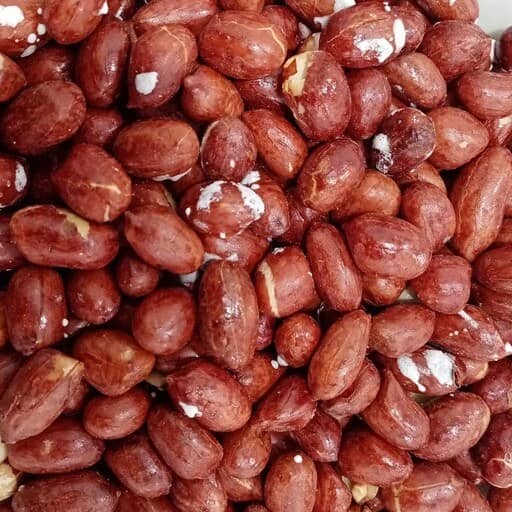 بادام زمینی لعابی با رنگ براق و چشم نواز