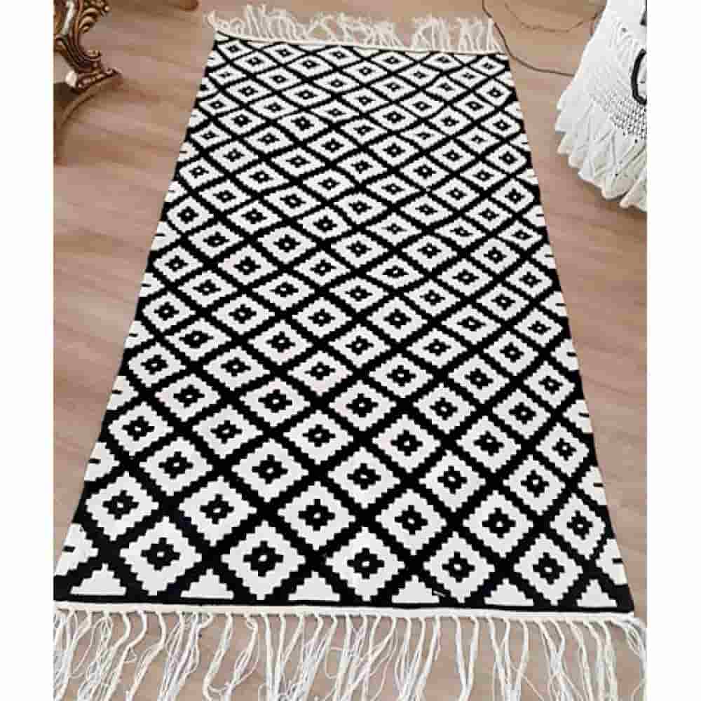 تصویر 3 از گلیم دستباف راه راه مناسب دکوراسیون داخلی خانه