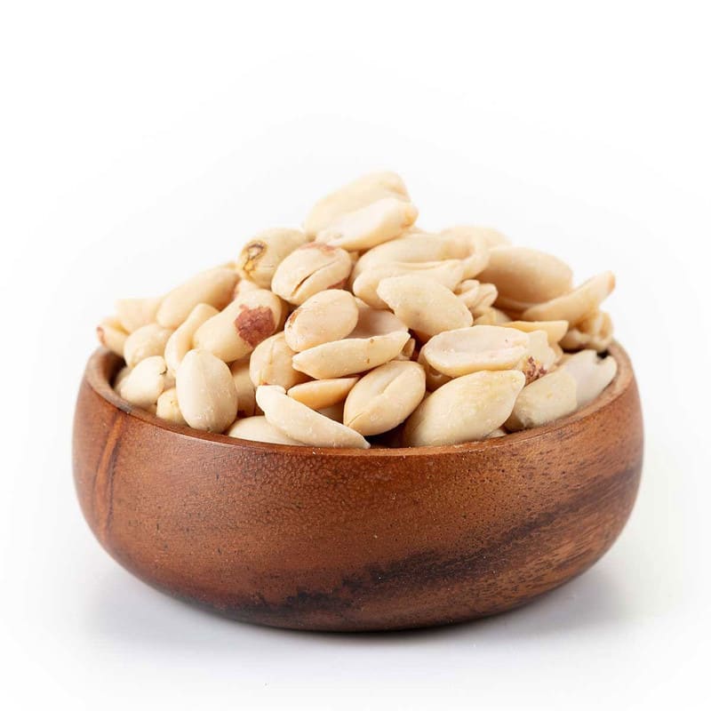 بادام زمینی خام لذیذ و بدون نمک