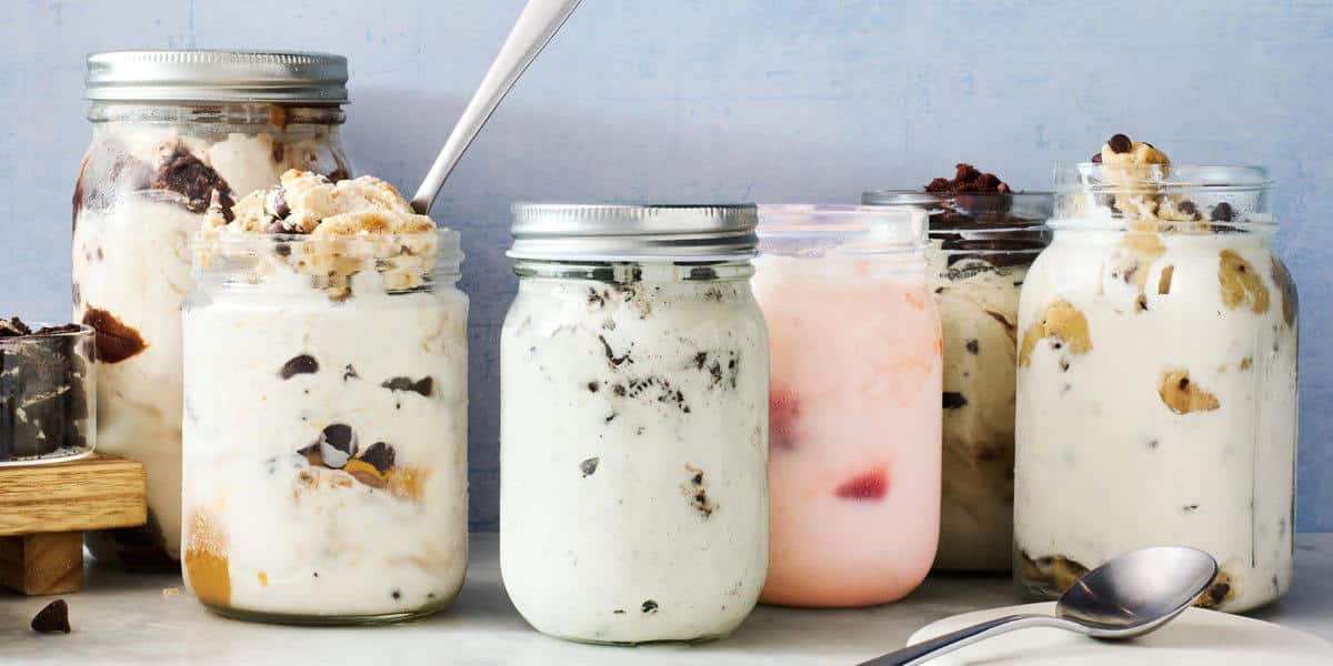 بستنی یخی استوایی با ترکیب میوه های استوایی و یخ