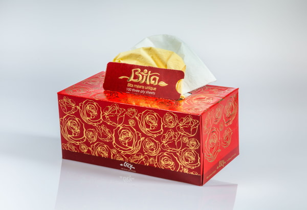 دستمال کاغذی بیتا جعبه ای اقتصادی و بهداشتی
