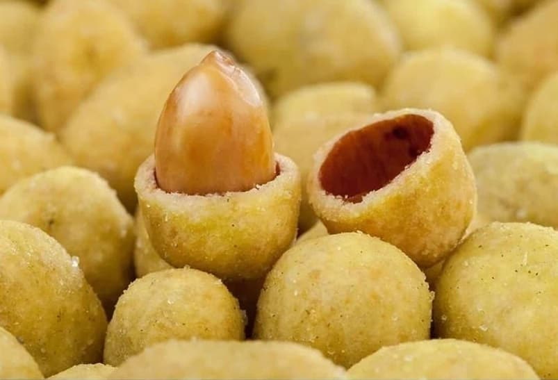 بادام زمینی حجیم شده محصولی نو آورانه و خوشمزه