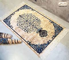 تصویر 1 از سجاده قالیچه ای طرح دست‌ بافت با نقوش سنتی