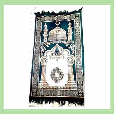 تصویر 4 از سجاده قالیچه ای طرح دست‌ بافت با نقوش سنتی