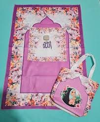 تصویر 2 از سجاده کوچک دخترانه با الگو ها و طرح های رنگارنگ