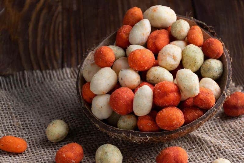 تصویر 4 از بادام زمینی رنگارنگ انتخابی جذاب و خوش مزه