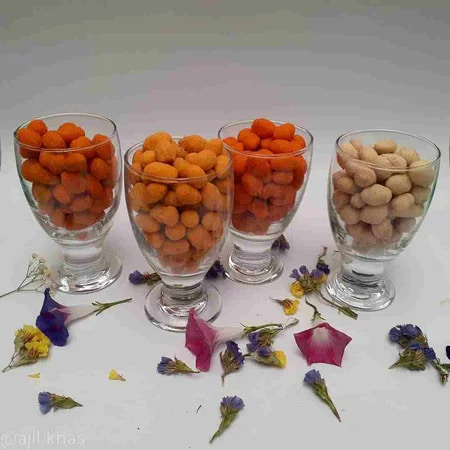 تصویر 2 از بادام زمینی رنگارنگ انتخابی جذاب و خوش مزه