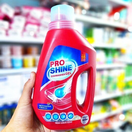 مایع ظرفشویی پروشاین قدرت چربی‌ زدایی عالی