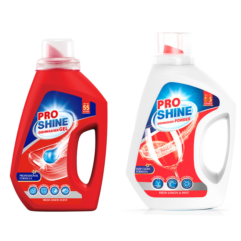 تصویر 2 از مایع ظرفشویی پروشاین قدرت چربی‌ زدایی عالی