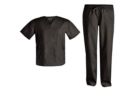 تصویر 4 از لباس پرستاری مشکی مناسب بخش‌ های مختلف درمانی