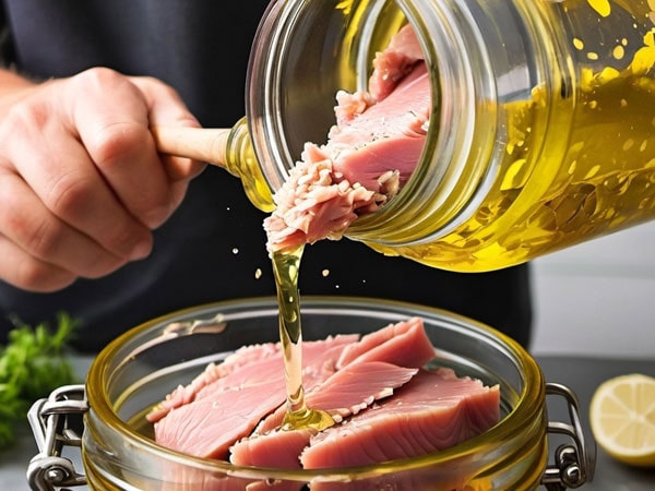 کنسرو تن ماهی پانلا در روغن گیاهی قوطی فلزی