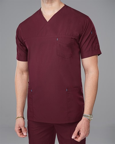 تصویر 3 از لباس پرستاری زرشکی