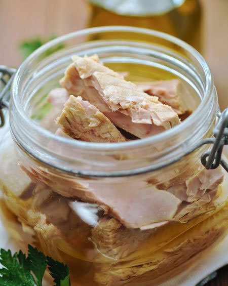 کنسرو تن ماهی شیران با گوشت سفید ماهی