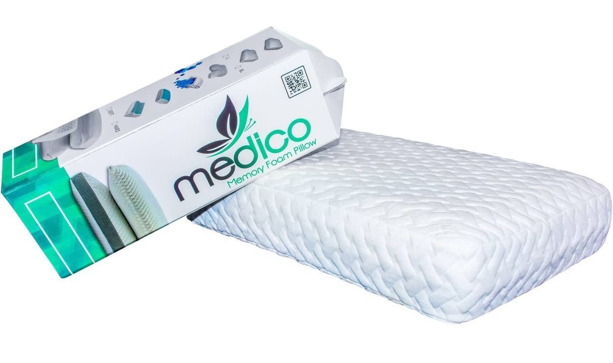 تصویر 2 از بالش طبی مموری فوم مدیکو با طراحی ارگونومیک استاندارد