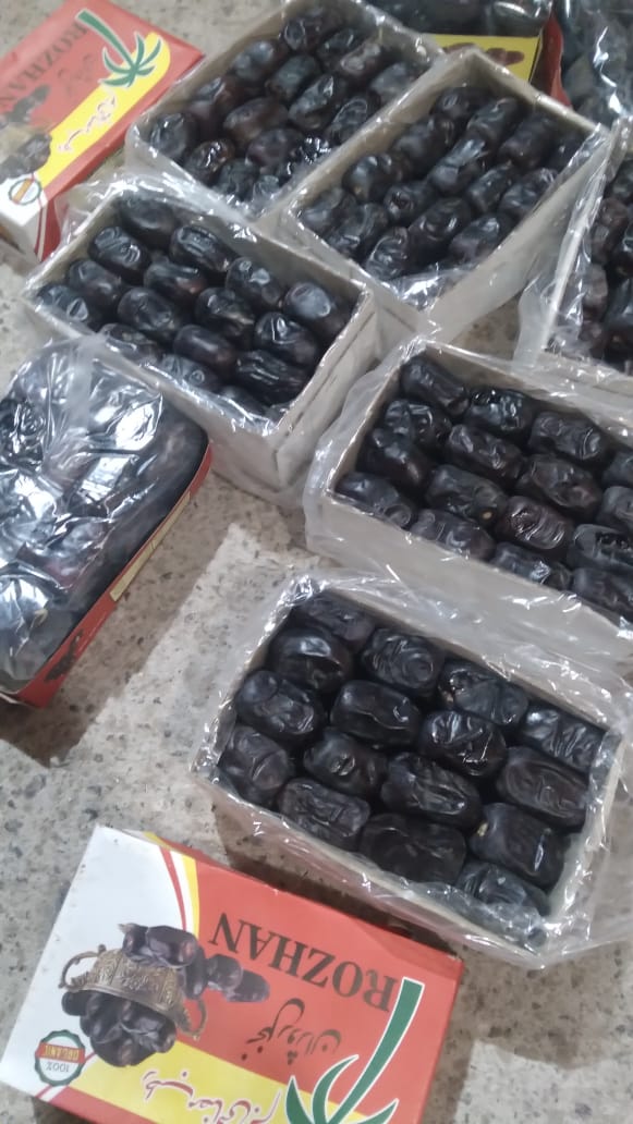 قیمت خرما مضافتی مخصوص بازار افغانستان و هند6 کیلویی