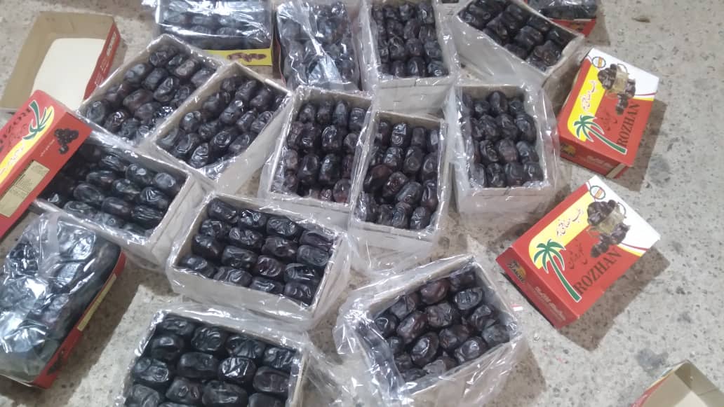 تصویر 1 از قیمت خرما مضافتی مخصوص بازار افغانستان و هند6 کیلویی