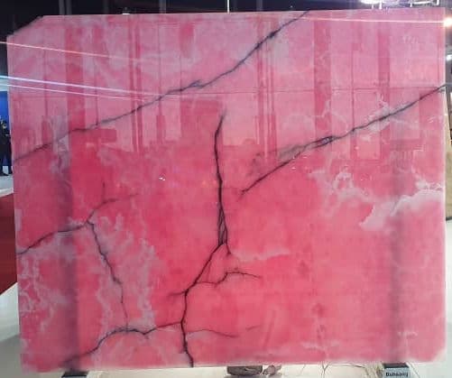 تصویر 2 از سنگ مرمریت صورتی دلنشین برای فضا های داخلی