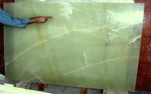 تصویر 1 از سنگ مرمریت سبز نایین مقاوم و ضد فرسایش