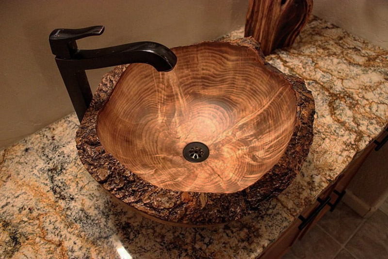 تصویر 4 از سنگ مرمریت روشویی طرحی طبیعی و چشمگیر