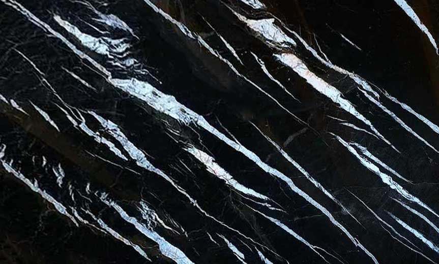 تصویر 3 از سنگ مرمریت سیاه تخلخل مناسب و استقامت بالا