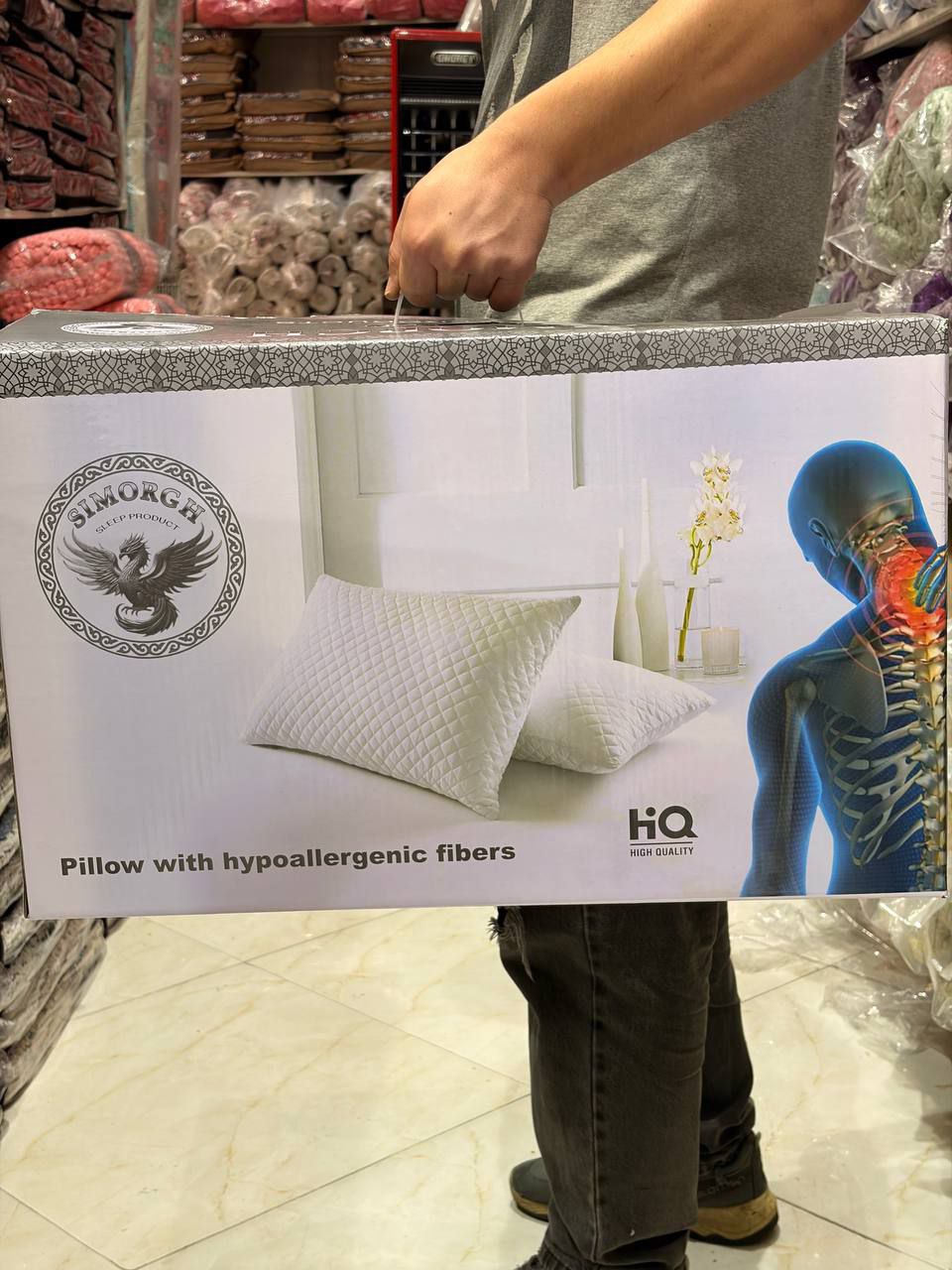 تصویر 1 از پخش عمده و تامین مستقیم بالشت سیمرغ