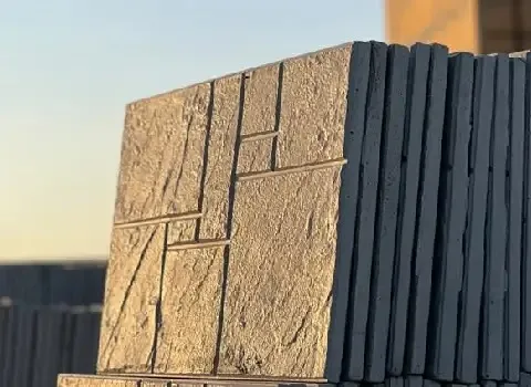 تصویر 1 از موزاییک پلیمری طرح سنگ برای فضای خارجی