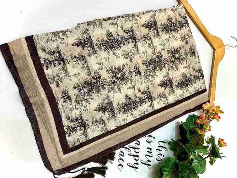 تصویر 2 از فروش عمده شال برشکا موکا پاییزه + مناسب فصل پاییز