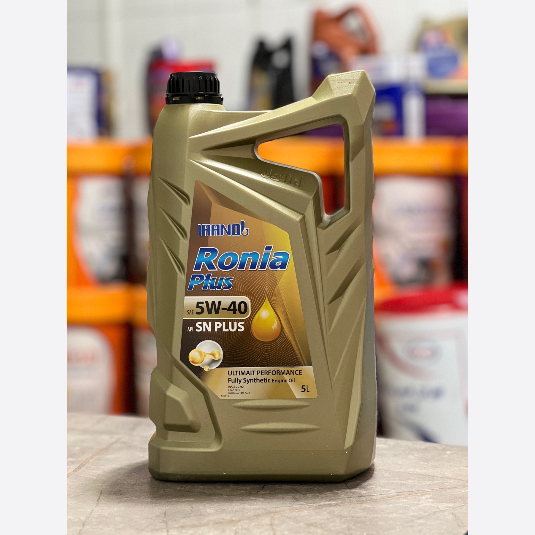 روغن موتور رونیا پلاس 5w30 مناسب رانندگی شهری