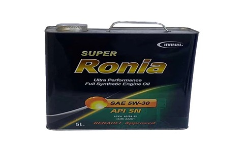 تصویر 4 از روغن موتور رونیا پلاس 5w30 مناسب رانندگی شهری