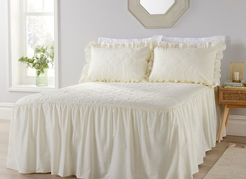 تصویر 2 از روتختی دو نفره طرح ساده مناسب دکوراسیون مدرن منزل