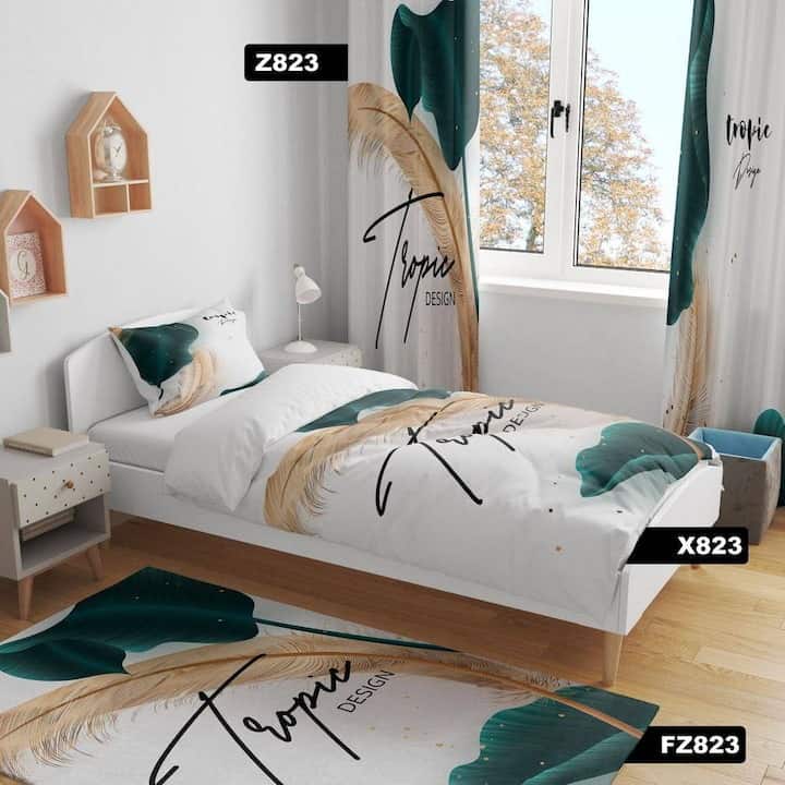 تصویر 3 از روتختی تک نفره سبک مینیمال با رنگ بندی متنوع