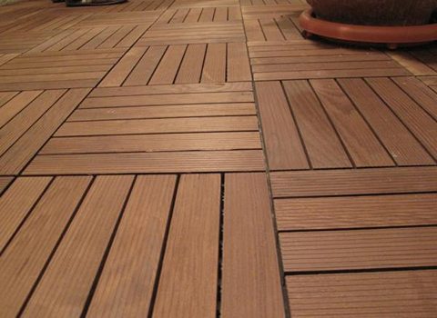 تصویر 4 از موزاییک پلیمری طرح پارکت با جلوه گرم و طبیعی