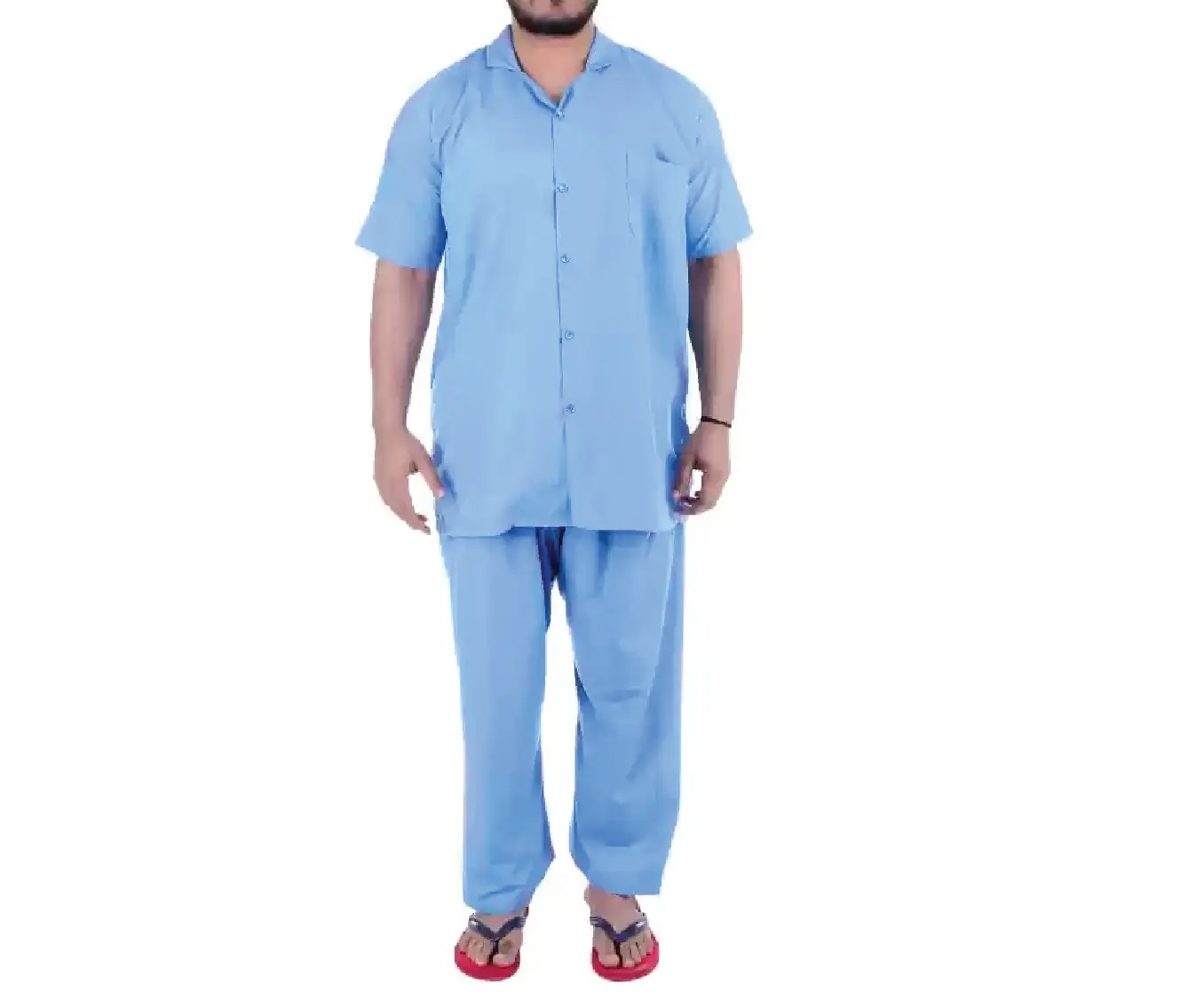 تصویر 3 از لباس بستری بیمارستان مردانه راحت و تنفس پذیر