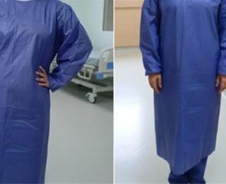 تصویر 3 از گان زایمان محافظ تخصصی برای مادران با جنس ضد حساسیت