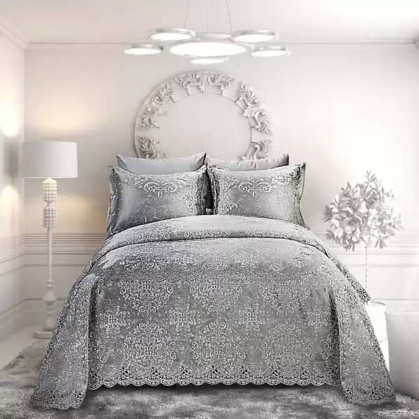 تصویر 2 از روتختی کلاسیک شیک با نقش سنتی و رنگ ملایم