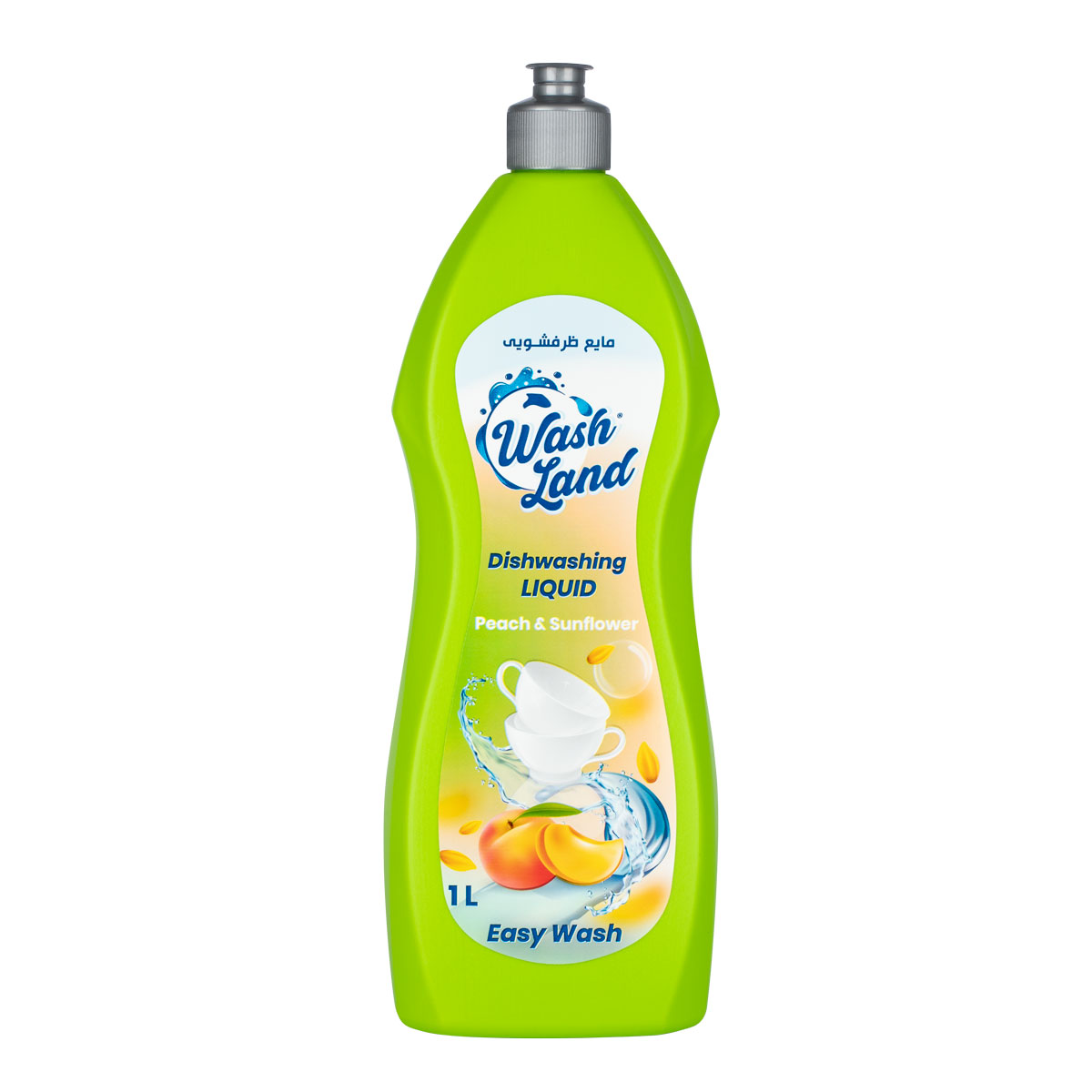 تصویر 4 از مایع ظرفشویی واش لند با قدرت تمیز کنندگی فوری