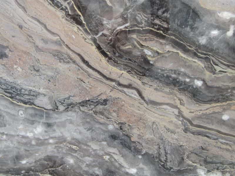 سنگ مرمریت خاکستری تبریز با زمینه یکدست و شکیل