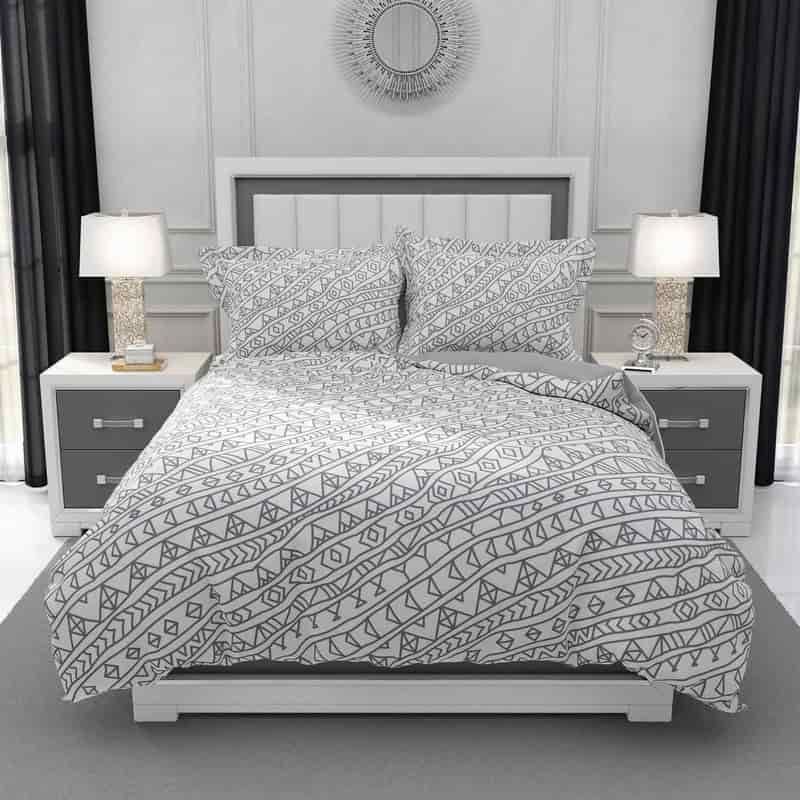 روتختی طرح هندسی با دوخت منظم و دقیق