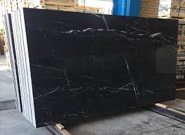 تصویر 4 از سنگ مرمریت مشکی دهبید مناسب پوشش پشت کانتر و میز های کوچک