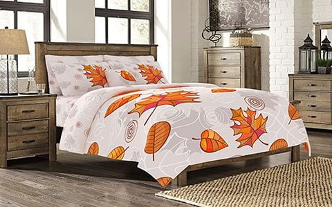 روتختی پاییزی جذاب با ترکیب رنگ گرم و دلنشین