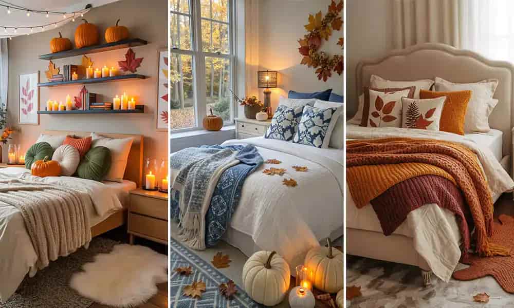 تصویر 2 از روتختی پاییزی جذاب با ترکیب رنگ گرم و دلنشین