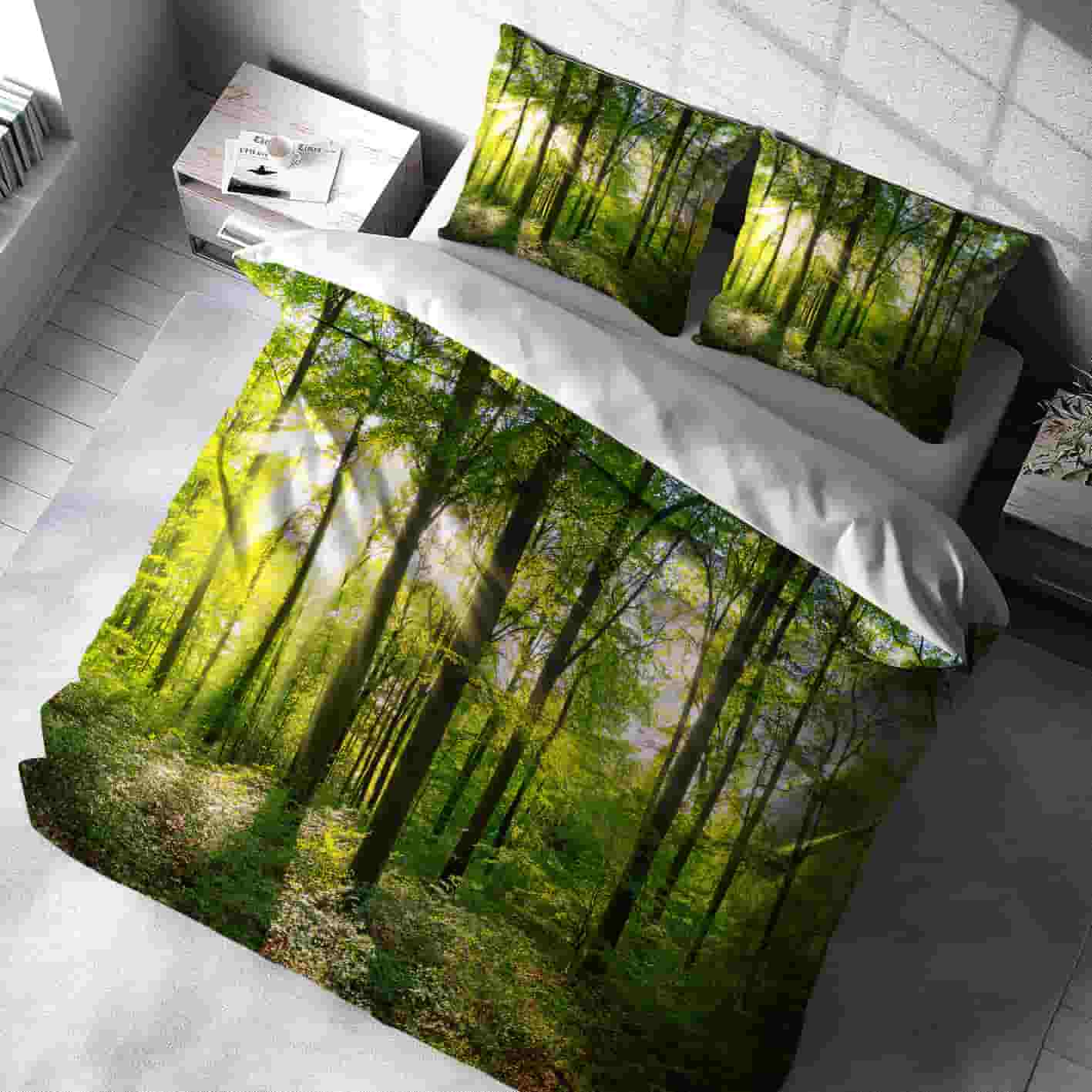 تصویر 3 از روتختی طرح طبیعت با الهام از عناصر آرامش بخش