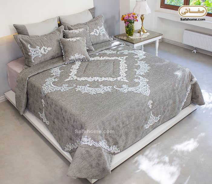 تصویر 4 از روتختی شیک دونفره مناسب جهیزیه عروس امروزی