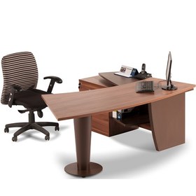 صندلی اداری جلیس با پشتی قابل چرخش ۳۶۰ درجه