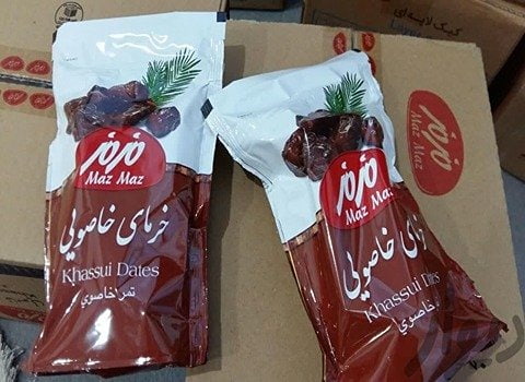 خرما خاصویی مزمز با طعمی خاص و لذیذ