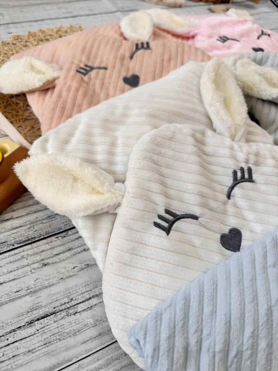 تصویر 4 از پتو خرگوشی نوزاد برای خواب آرام