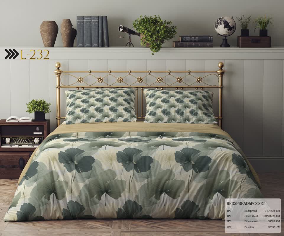 تصویر 2 از روتختی پنبه با کیفیت عالی + ثبات رنگ بالا