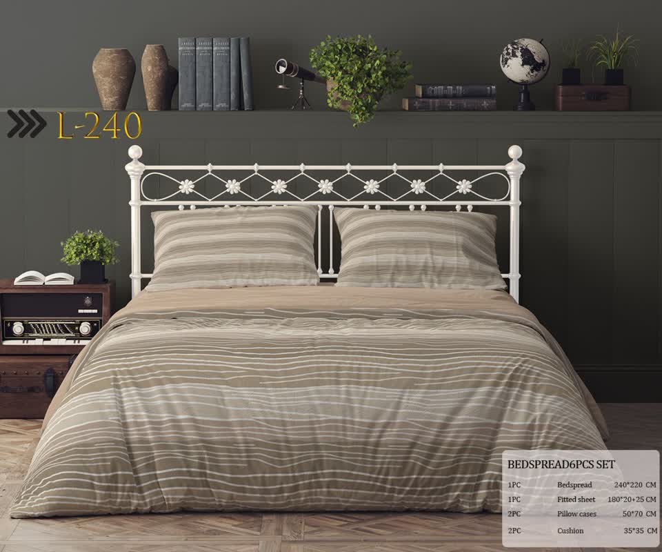 تصویر 4 از روتختی پنبه با کیفیت عالی + ثبات رنگ بالا